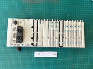 Festo Ventilinsel Busknoten + Ventile CPX-FB14 + VMPA1-M1H-J-PI + VMPA1-M1H-M-PI - Bild 1 von 14