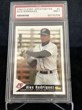 Alex Rodriguez 1994 Appleton Foxes Classic #1 PSA 7