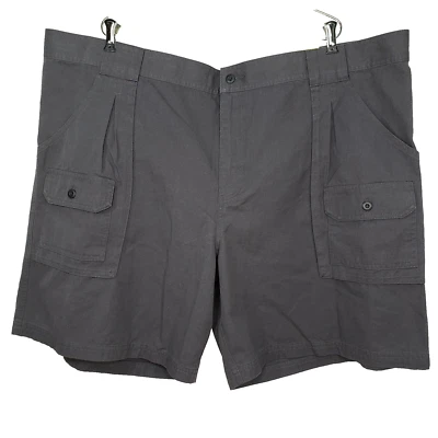 Pantalones Cortos Cabela's Talla 48 7 Bolsillos Senderista Carga Gris Nuevo con Etiquetas Frente Plano 50x9 Actual Foto 1 de 4