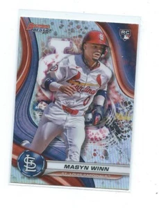 2024 Bowman's Best-Masyn Winn Purple Refractor Rookie #60-St. Louis Cardinals - Picture 1 of 1
