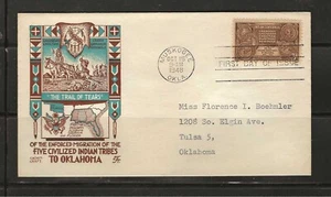US FDC...Sc #972...Indian Centennial...19.48...***CACHET CRAFT Cachet** - Picture 1 of 1