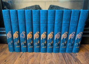 DIE JUGENDSCHATZKAMMER ANTIKE BÜCHER 1 - 11 HARDCOVER 1921 BLAUER EINBAND SELTEN - Bild 1 von 7
