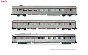 Arnold SNCF TEE Mistral Nice-Paris Coach Set (3) IV 1:160 Scale, N Scale - Picture 1 of 1
