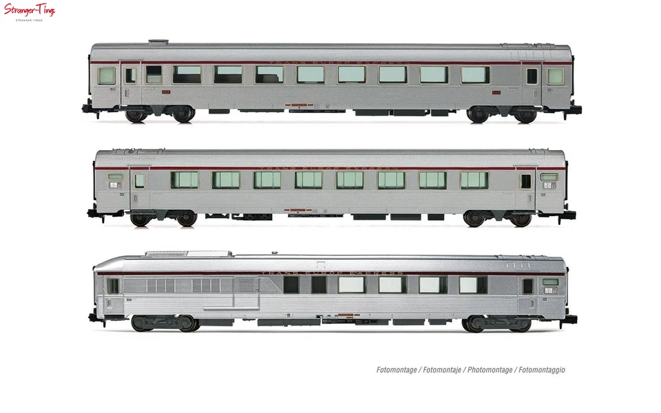 Arnold SNCF TEE Mistral Nice-Paris Coach Set (3) IV 1:160 Scale, N Scale - Image 1 of 1