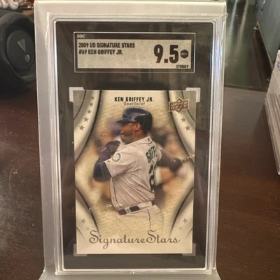 Ken Griffey Junior - 2009 cubierta superior firma estrellas - SGC 9,5 Foto 1 de 2