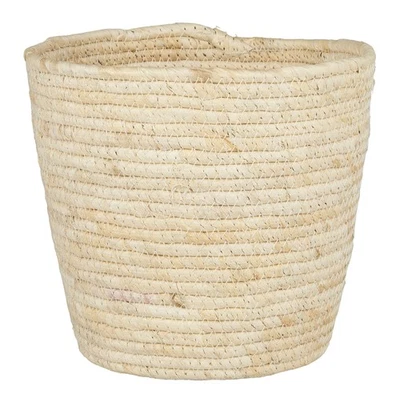 Ib Laursen - Blumenkorb Blumentopf Übertopf Korb Utensilo D 22cm Creme 37001-02 - Bild 1 von 3