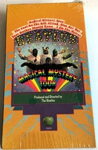 THE BEATLES-MAGICAL MYSTERY TOUR(1988)-VHS TAPE FACTORY SEALED-(Rock, Soundtrack - Picture 1 of 3