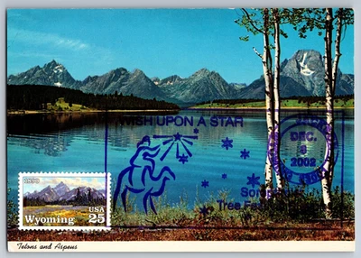 #2444 Wyoming Maxi Card w/Pictorial Cancel - Image 1 of 2