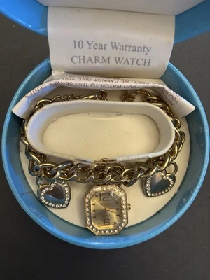 Reloj pulsera Bongo Charm vintage con batería nueva Foto 1 de 3