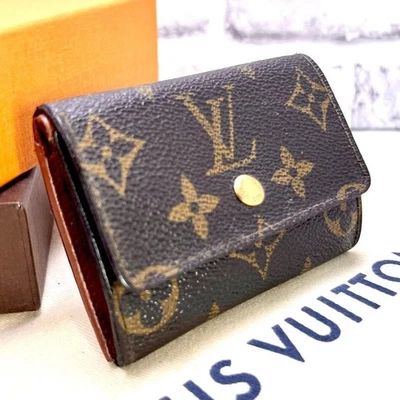 Monogram Portemonnaie Plaid Coin Case Louis Vuitton M61930 3.9*2.7*0.7 inch - Image 1 of 4