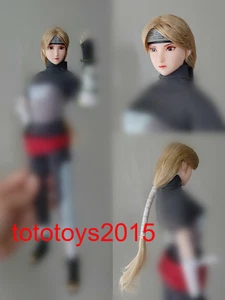 1:6 Anime Cosplay Femmina Ragazza Testa Scultura Adatto 12'' Femmina PH UD LD Figura Corpo - Foto 1 di 3
