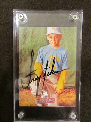 1992 Pro Line Profiles #2 of 9 Troy Aikman Dallas Cowboys Certified Autograph - Image 1 of 4