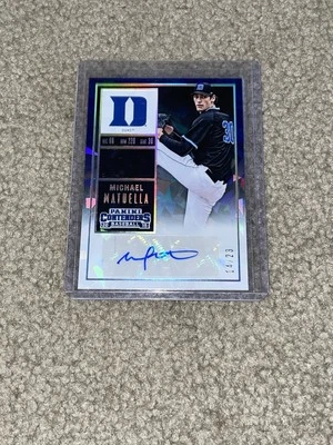 Michael Matuella 2015 Panini Contenders Baseball Rookie Cracked Ice Auto /23 - Image 1 of 2