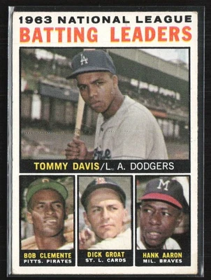 Clemente Aaron Groat Davis 1964 Topps No7 - Изображение 1 из 3