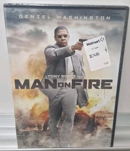 Man on Fire (DVD, 2004) Denzel Washington New Sealed - Picture 1 of 2