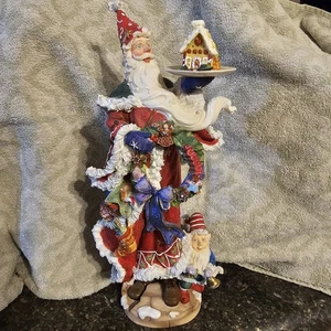 Lenox Figur Santa's Sweet Holiday Pencil Santa 2006 Limited Edition RAR - Bild 1 von 14