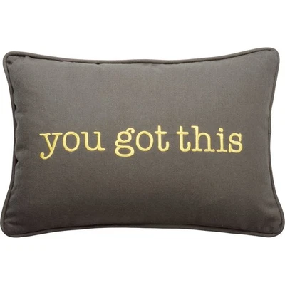 New "YOU GOT THIS" Plaid Pillow - Image 1 of 4