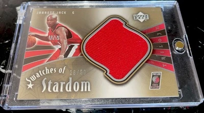 2005-06 Upper Deck Jarrett Jack NBA Photo Shoot Jersey ROOKIE 28/50 - Image 1 of 3