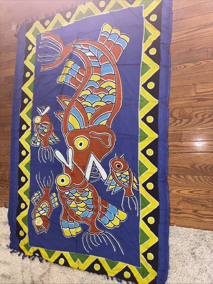 Священные нити шарф надежном сделано в Индии богемный 100% вискоза бахрома новый с Ярлыками - Изображение 1 из 4