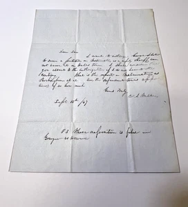 1849 Stempelloser Brief Richter Miller #28 - Bild 1 von 2