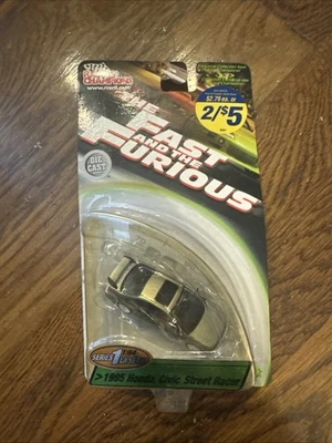 Racing Champions The Fast And The Furious Series 1 1995 Honda Civic Street Tuner Foto 1 de 2