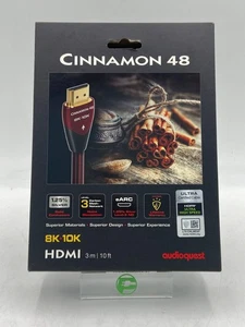 Neu AudioQuest Cinnamon 48 8K 10K HDMI-Kabel 3 m/10 Fuß - Bild 1 von 6