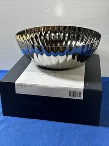 Bernadotte by Georg Jensen Stainless Steel Bowl Large Modern New NIB 10 1/2” Dia - Picture 1 of 6