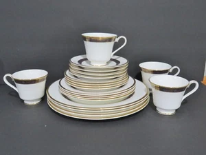 4 Royal Doulton Harlow 5 pc Place Settings - Picture 1 of 5