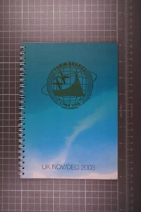 Turin Brakes Itinerary Original Vintage UK Tour November-December 2003 - Picture 1 of 13