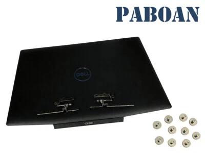 Nuevo Para Dell G3 Series G3 15 3590 Lcd Tapa Trasera Tapa Trasera y Bisagras + Tornillos Negro Foto 1 de 4