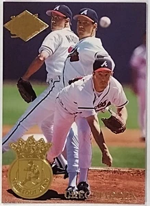 Baseball Card # 3 / 5 GREG MADDUX (P) FLEER ULTRA Strikeout King 1994 Atlanta - Picture 1 of 2