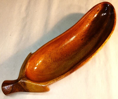 Plato de madera decorativo, bandeja, cuenco, acabado 2022, nuevo acabado Shellac aplicado Foto 1 de 4