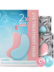 Collagen Under Eye Patches Gel Mask for Puffy Eyes, Wrinkles, Dark Circles, 20 P - Picture 1 of 8