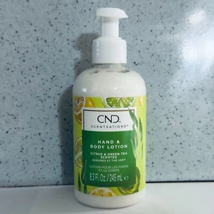 CND *neues Design* Lotion Düfte Hand und Körper Zitrus & grüner Tee 8,3 flüssige Unzen - Bild 1 von 2