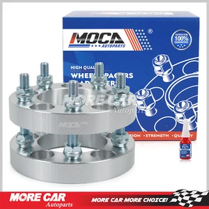 2PC 1 Inch Wheel Spacers 5x4.75 M12x1.5 87.1mm for Chevrolet Corvette Camaro - Picture 1 of 9