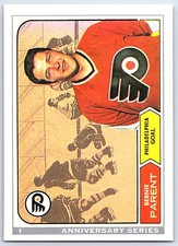 1992-93 O-Pee-Chee 25th Anniversary Bernie Parent Philadelphia Flyers #1