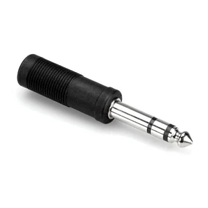 3.5mm to 6.35mm 1/4" Headphone Adapter Headset Earphone Stereo Male Jack Socket - Picture 1 of 3