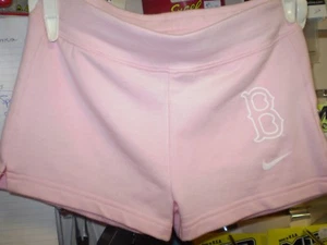 Boston Red Sox NIKE Youth Girls Pink Shorts SIZE 4 NWT NEW - Picture 1 of 2
