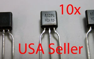 10x KSA1015 FAIRCHILD NUEVO, no nuevo, vendedor genuino de EE. UU., complemento de KSC1815 - Imagen 1 de 4