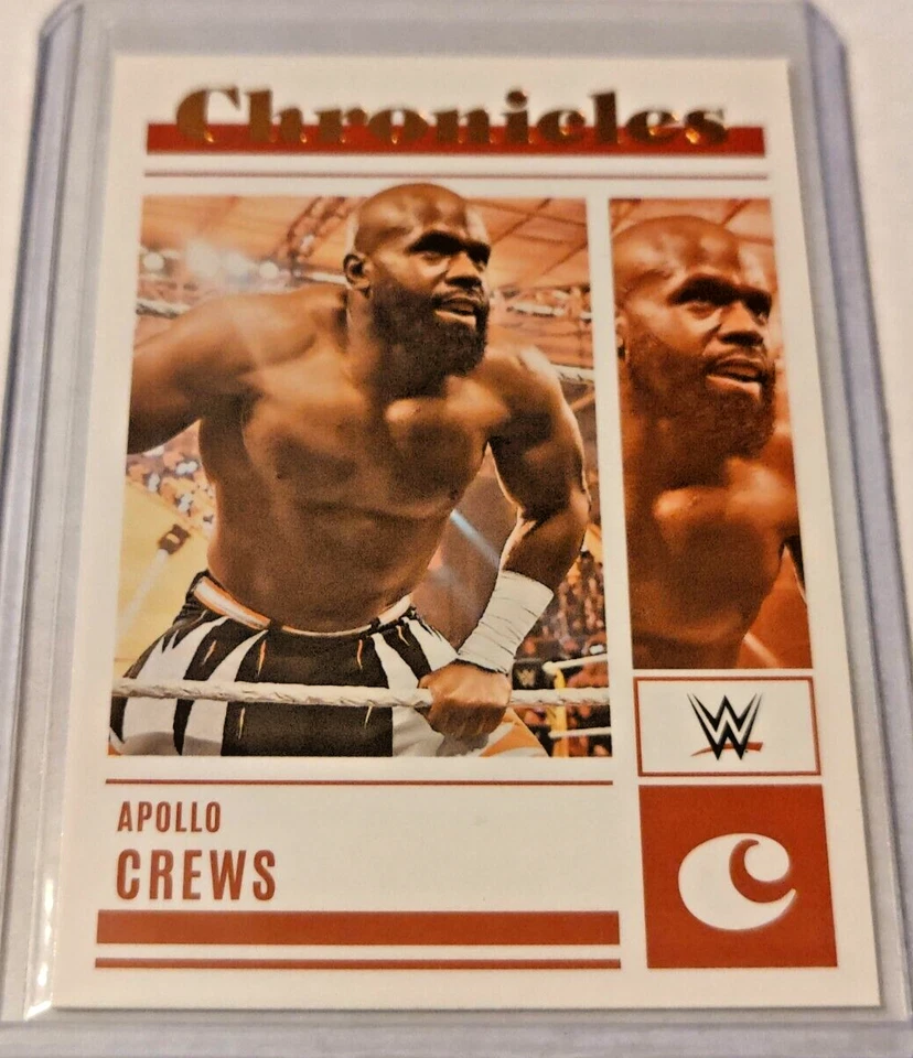 2023 WWE Chronicles Bronze Base Parallel Apollo Crews #3 Raw - Image 1 of 1