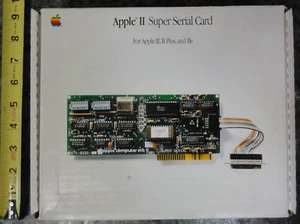 Apple II Super Serial Card Sealed Manual & Box Only A2B0044 - Bild 1 von 11