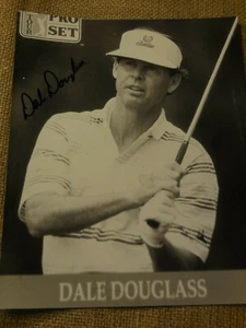 Dale Douglass Golf autographed Photo10"x8",Golfers Autographs #25 - Picture 1 of 2