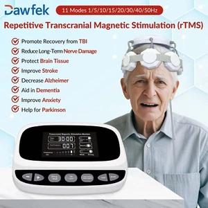 Neuroestimulador de salud mental TMS aparato de terapia contra trastornos de ansiedad - Imagen 1 de 12