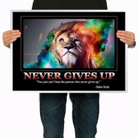 Poster Motivational Quotes Positive Words Office Inspirational Art Wall Verse 88