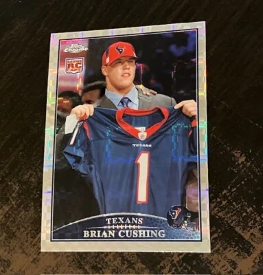BRIAN CUSHING rc 2009 Topps Chrome # TC130 XFRACTOR - Image 1 of 2