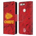 Nfl Kansas City Chiefs Graphics Leather Book Wallet Case Cover For Google Phones
