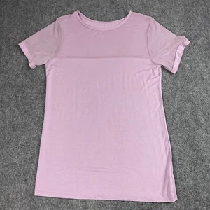 Alphalete Shirt Large Purple Performance Tee Active Running Yoga Mesh VTG Womens - Picture 1 of 9