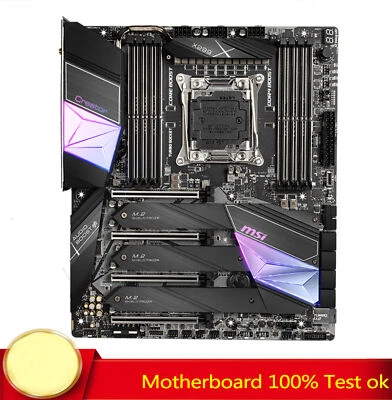 100% Tested FOR MSI Creator X299 Motherboard Support Intel X299/LGA 2066 - Image 1 of 4