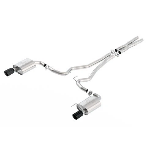 Ford Performance  Sport Cat-Back Exhaust 15-17 Mustang GT 5.0L Blk Chrome Tips Foto 1 de 1