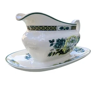 Gravy Boat Jade de la Colección Dinastía Franciscano Artículo Coleccionable en muy buena condición - Imagen 1 de 10